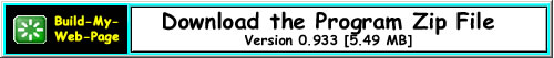 Build-My-Web-Page Program Download Button
