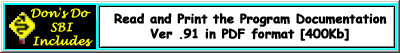 Download Don's SBI Includes Documentation - Ver 93