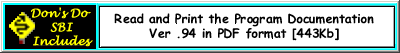 Download Don's SBI Includes Documentation - Ver 94