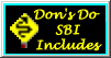 Don's Do SBI Includes Logo