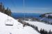 4. This shot is looking back towards the bottom of the chair. The flat area on the right is the snow covered McKay lake.