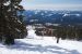 1. This view is taken from the top of the first T-bar. Mt. Cain has two such T-bars to transport skiers and snowboarders up the hill.