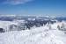 3. This shot shows the scene to the North West. The tracks you see in the foreground lead to the Copper run and on down the spine of the mountain.