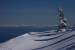 3. This photo is taken with my digital zoom. The snow, the tree and shadows of other trees are in focus. The distant mountains on the mainline coast are slightly out of focus giving them a mystical quality.